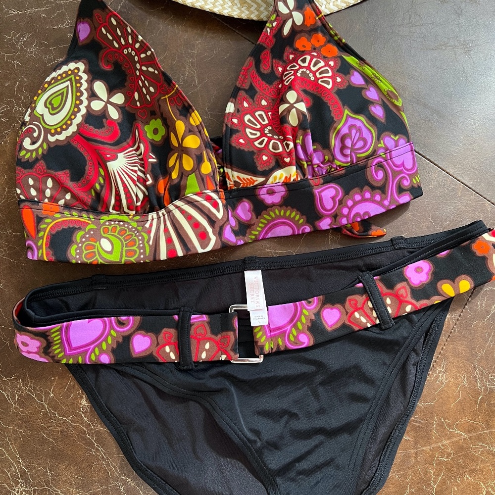 Victoria Secret Halter Bikini Size Xl